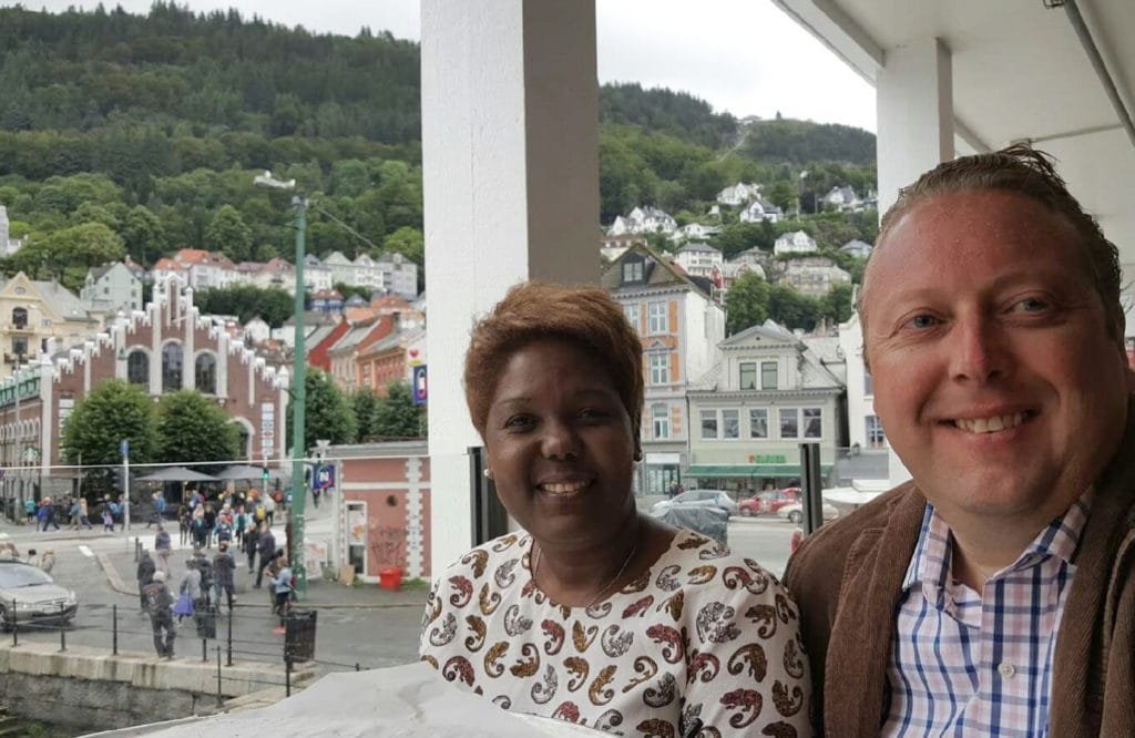 Turist i Bergen