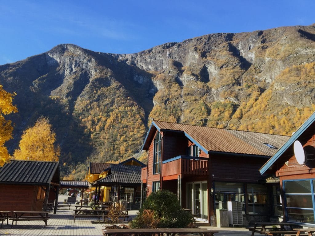 Flåm i høstfarger