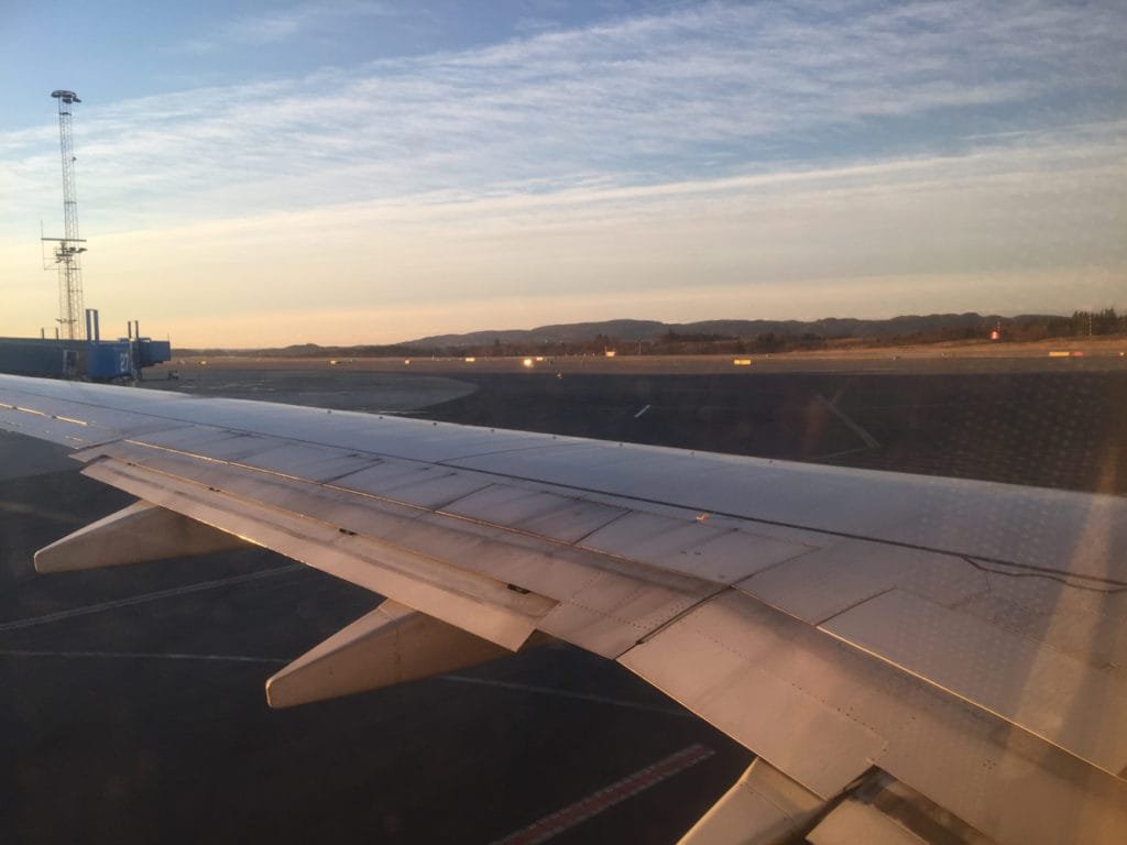 Flyreise Bergen - Oslo