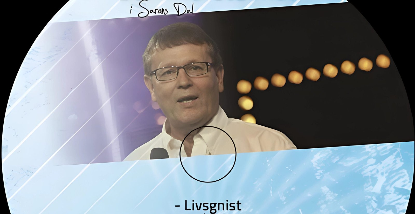 Sten Sørensen taler i Sarons dal 2013.